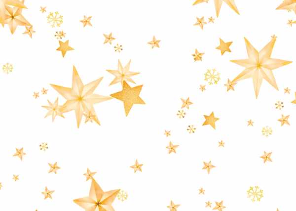 Druk na tkaninie- złote gwiazdki i śnieżynki świąteczne na bieli